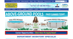 Desktop Screenshot of discounterspoolandspa.com